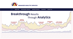 Desktop Screenshot of managedanalyticservices.com